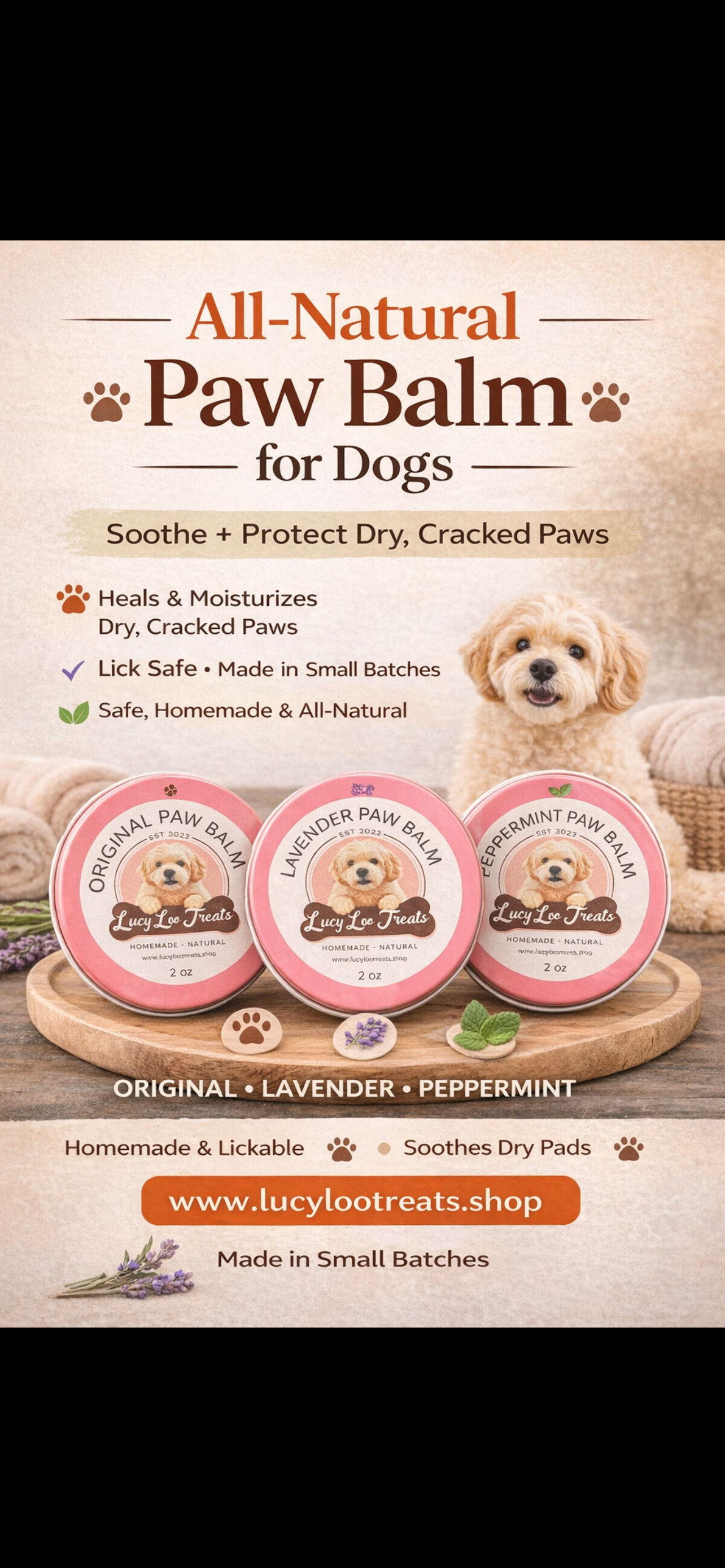 Lucy Loo Paw Butter